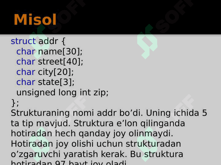C/C++: Struct va Union 4