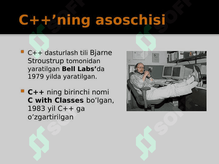 C/C++: Umumiy tushunchalar 5
