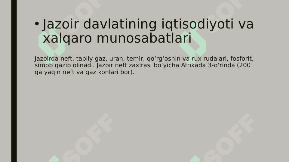 Jazoir davlati 8