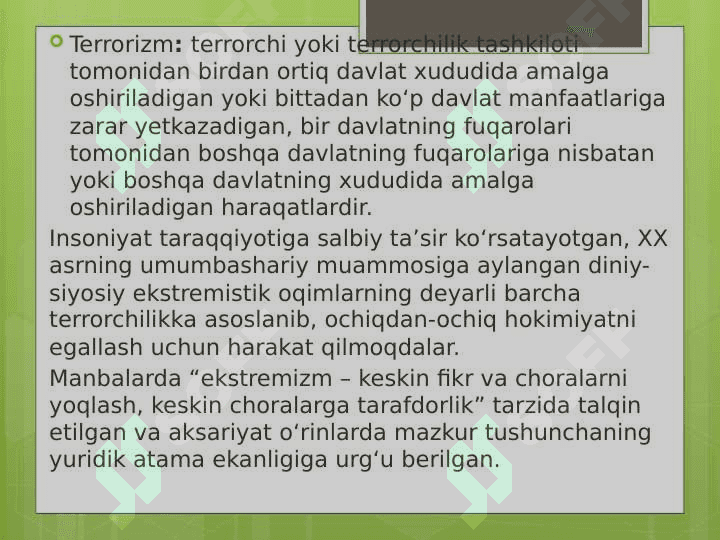 XALQ PEDAGOGIKASIDA   DINIY     TA’LIMOTLAR 6