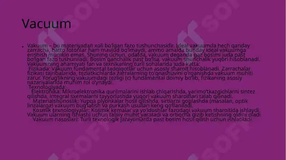 Forvakuum va diffuz nasoslar 2 3