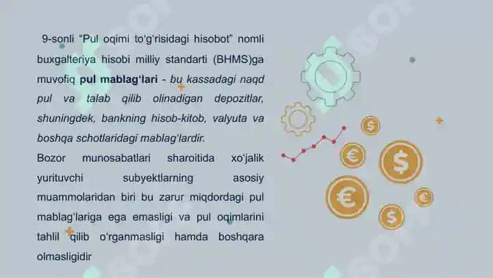 Innovatsion faoliyatdagi pul oqimlari tahlili 3