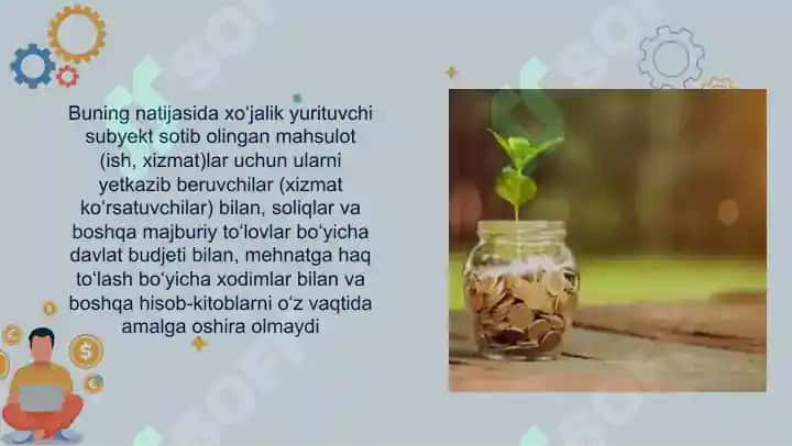 Innovatsion faoliyatdagi pul oqimlari tahlili 4