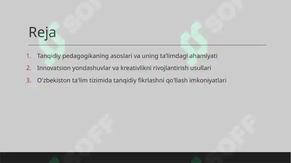 Tanqidiy pedagogika va ta'limdagi kreativyon 2