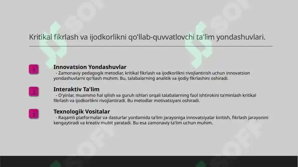 Tanqidiy pedagogika va ta'limdagi kreativyon 7