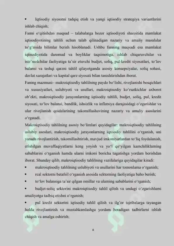Asosiy makroiqtisodiy modеllarning qiyosiy tahlili 5