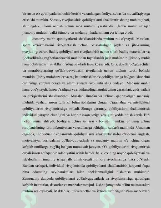 Individual tipologik xususiyatlar klassifikatsiyasi 7