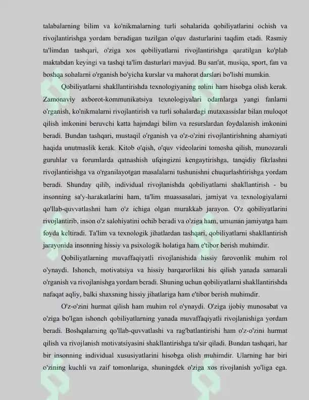 Individual tipologik xususiyatlar klassifikatsiyasi 8
