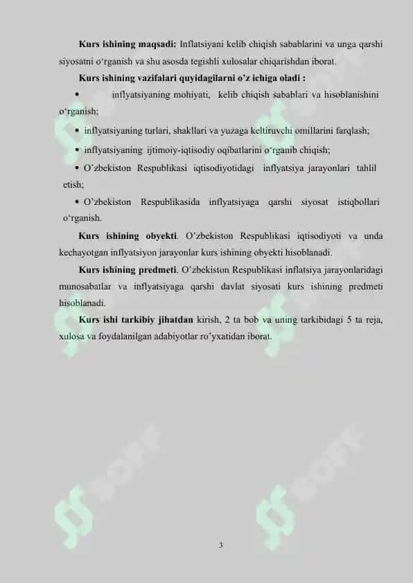 O’zbekiston Respublikasi iqtisodiyotidagi inflyatsiya jarayon 3