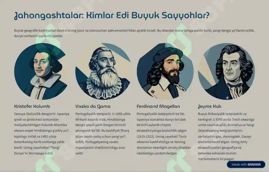 Buyuk Geografik Kashfiyotlar 3