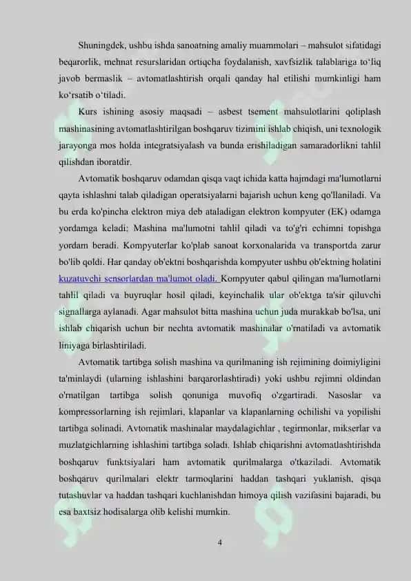 Asbest-sement varaq qoliplovchi mashinasi 3