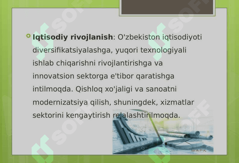 O'zbekistonning o'ziga xos istiqbol va taraqqiyot yo'li 8