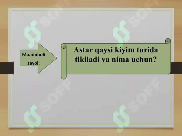 Astarni kiyimga ulash usullari 3
