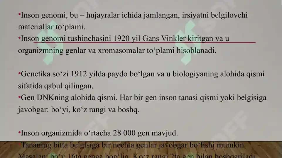 Yallig‘lanishni tizimli tasirlari. Hujayradan tashqari matriks va hujayra-matriks o‘zaro tasiri. To‘qima regeneratsiyasi mexanizmi. Genetik buzilishlar. Mutatsiyalar. Mendelga oid buzilishlar. Ko‘p faktorli nasldan o‘tish buz 6