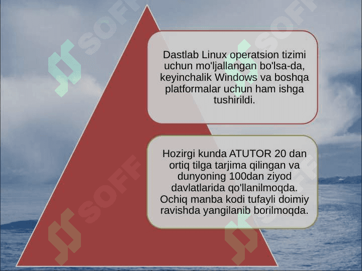 ATUTOR MASOFAVIY TA’LIM PLATFORMASINI O‘RGANISH 4