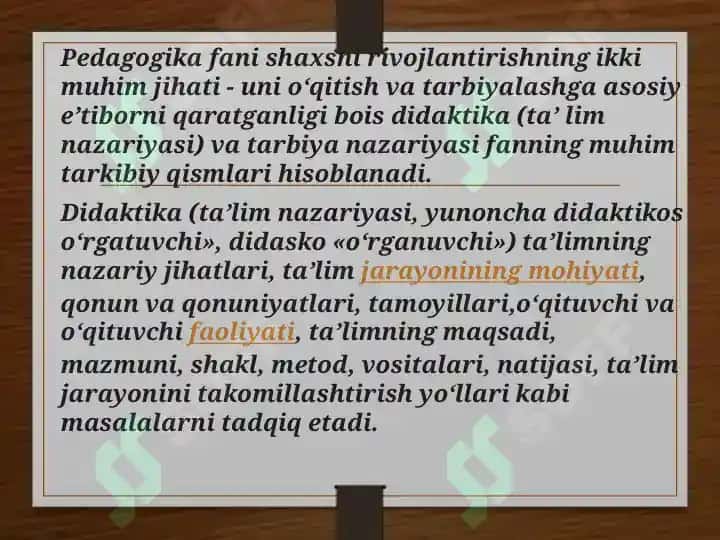 Tibbiyotda pedagogik bilimlarning o’rni va ahamiyati 4