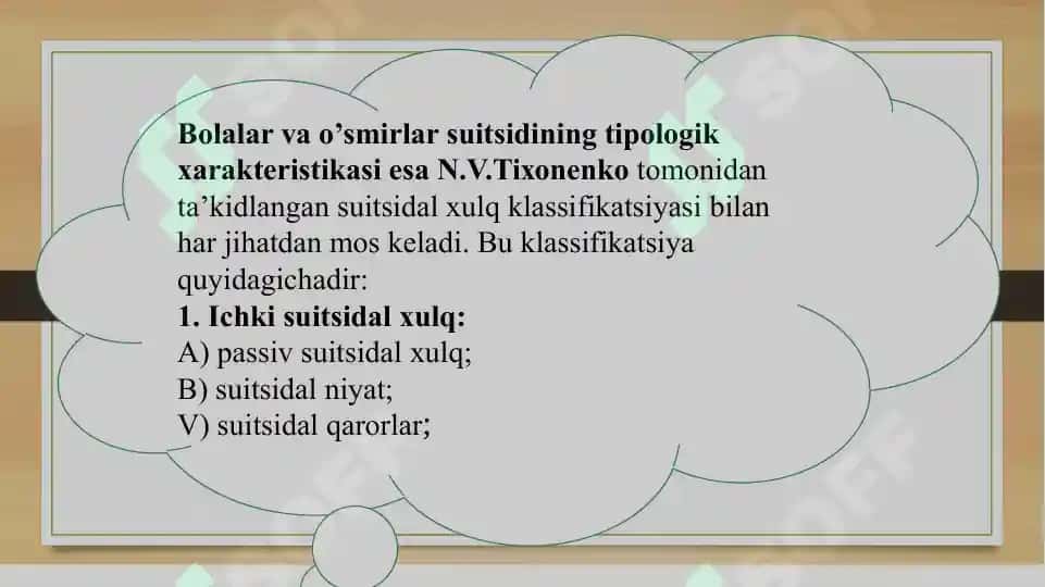 Suitsidal axloq 6