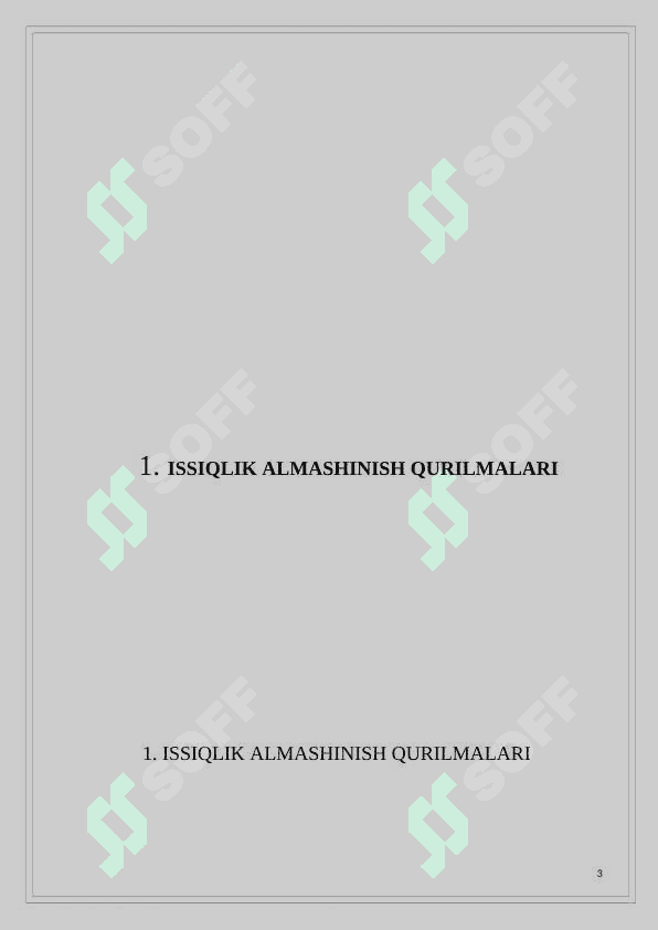 ATSETONNI ISITISH UCHUN USIMON QOBIQ TRUBALI ISSIQLIK ALMASHINISH QURILMASINI HISOBLASH   	VA LOYIHALASH 7