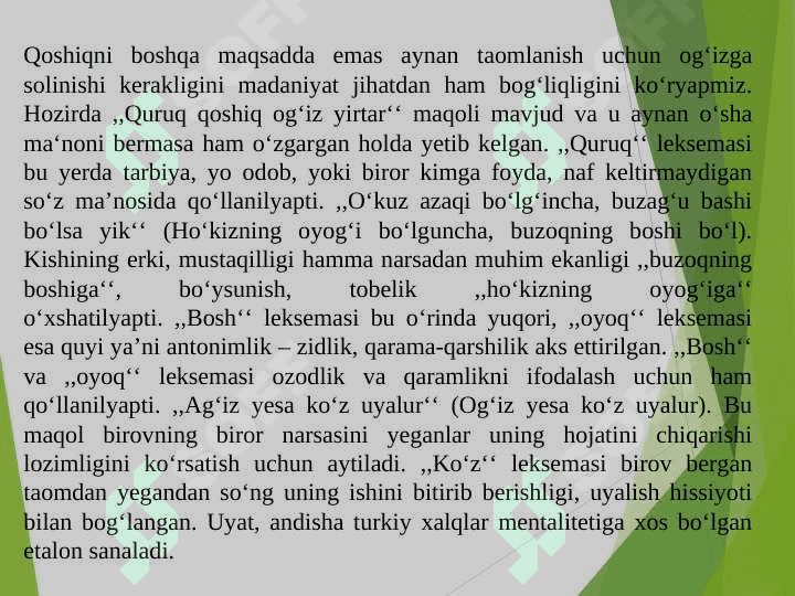 Somatik komponentli maqollar 4