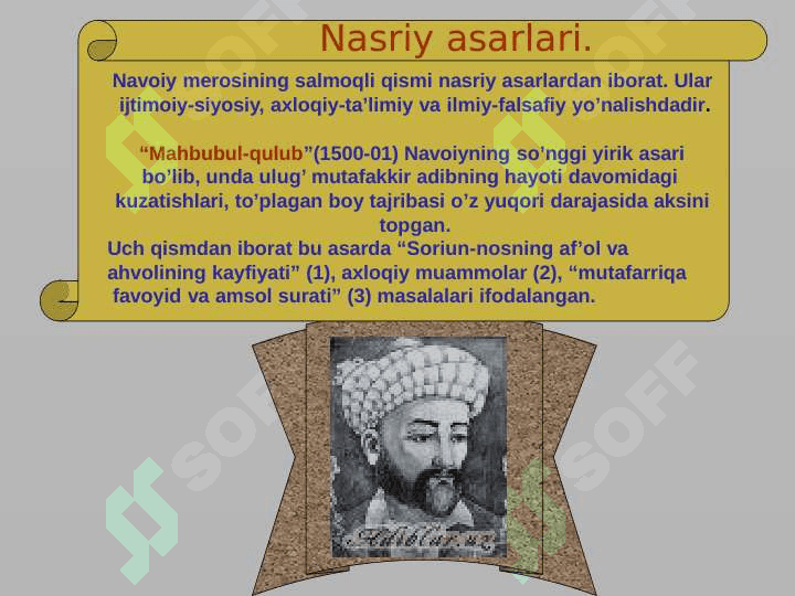ALISHER NAVOIY - O‘ZBEK ADABIY TILINING ASOSCHISI 5
