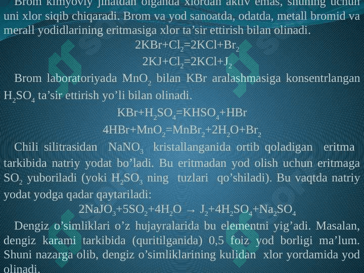 galogenlar 8