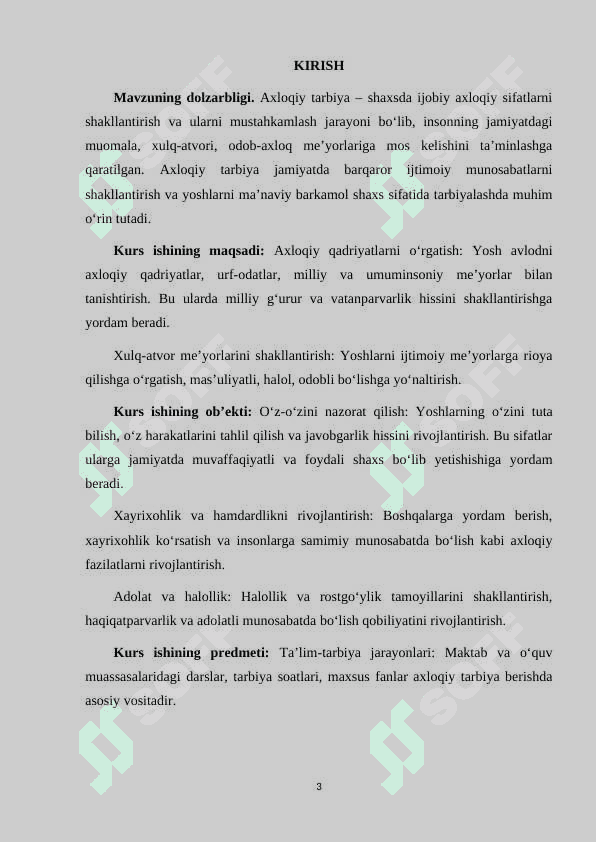 AXLOQIY TARBIYA BERISH VAZIFALARI,VOSITALARI 3