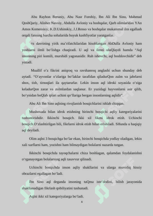MAKTABGACHA YOSHDAGI BOLALARGA AQLIY TARBIYA BERISH MAZMUNI 6