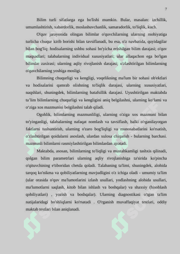 2-sinf o'quvchilar bilimini nazorat qilishda testlardan foydalanish metodikasi 6