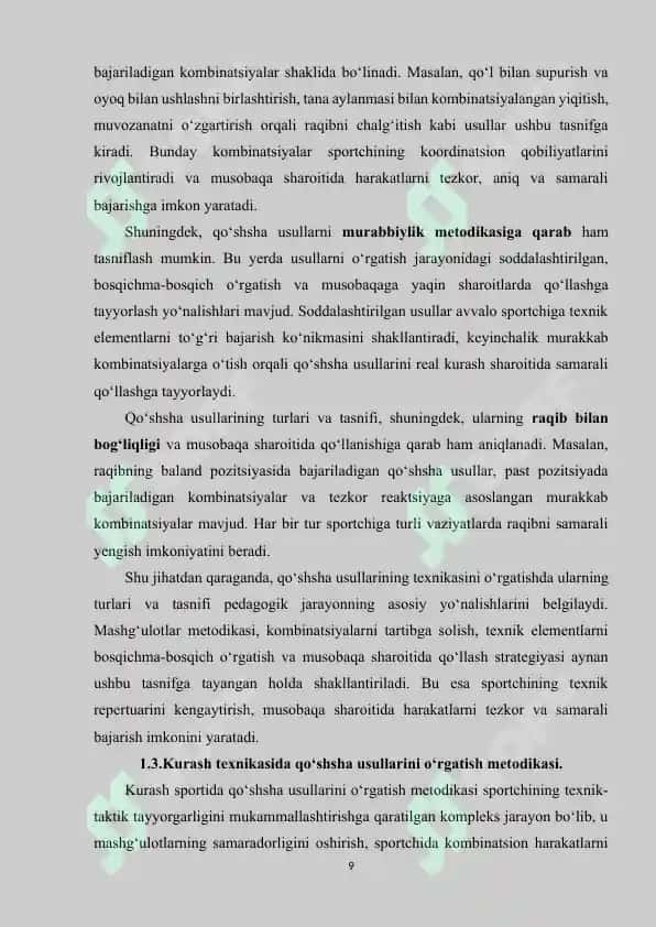 Kurashda Qo‘shsha Usullari Texnikasini O‘rgatish 8