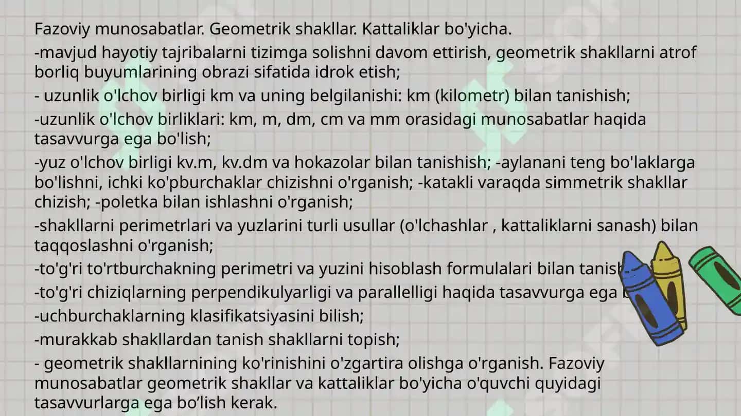 To‘g‘ri burchakli parallelepiped (Kuboid). Kub va uning elementlari 4