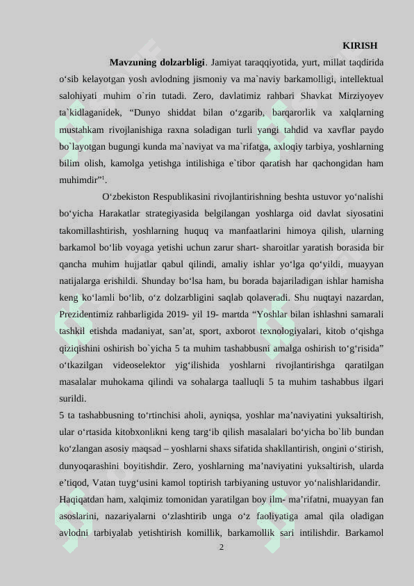 Boshlang'ich sinflarda noananaviy darslar tashkil etish metodikasi 2