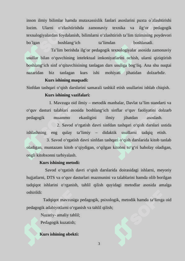 Boshlang'ich sinflarda noananaviy darslar tashkil etish metodikasi 3