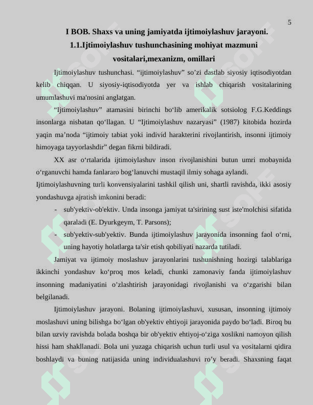 Mahalla ijtimoiylashuvning an’anaviy omili sifatida. 5