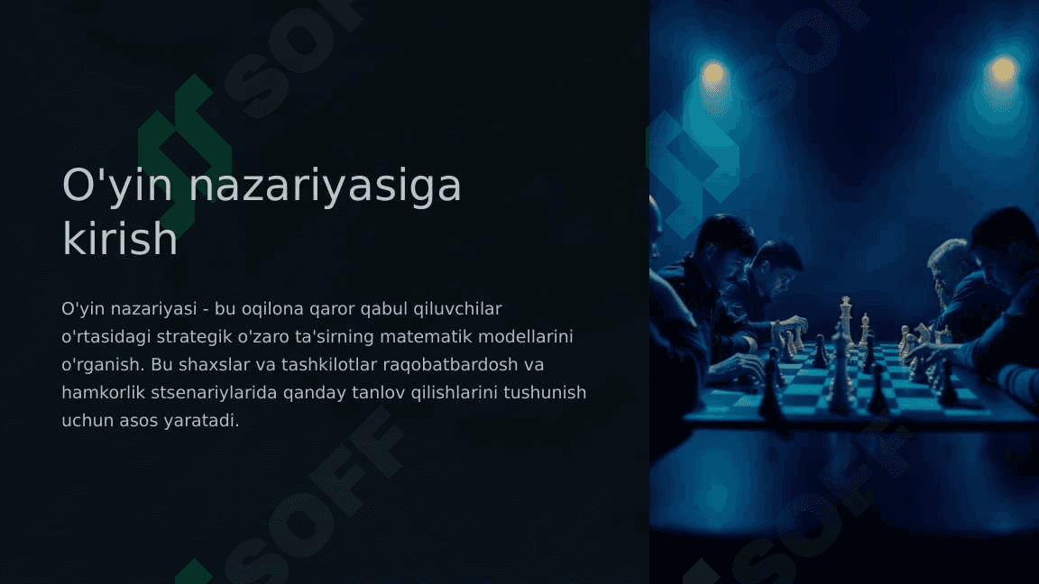 O'yinlar nazariyasi 3