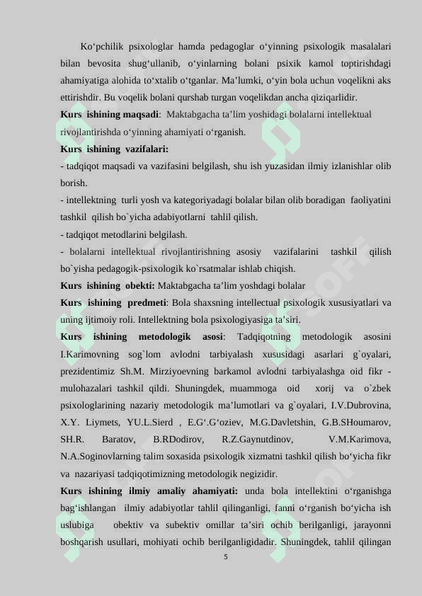 Maktabgacha yoshidagi bolalarni intellektual rivojlantirishda o‘yinning ahamiyati 5