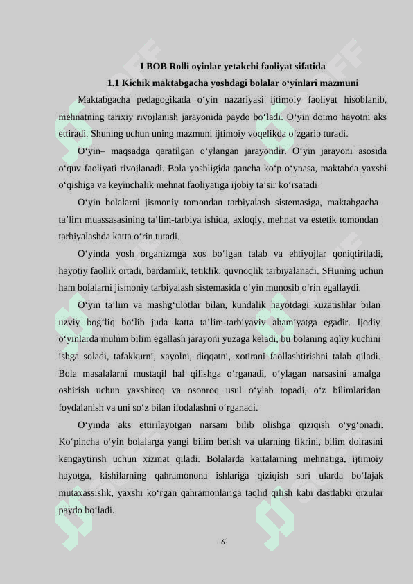 Rolli o‘yinlarni o‘tkazish 6