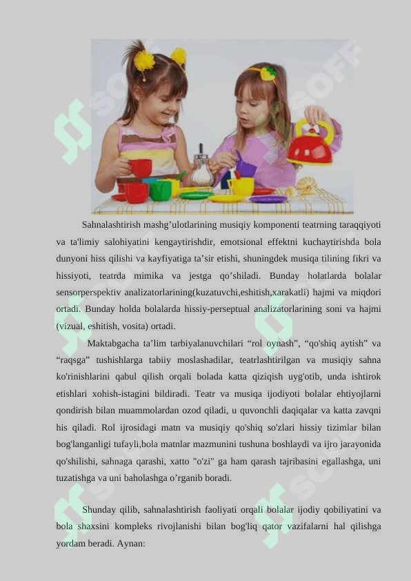 Sahnalashtirish faoliyatida bolalarda aktyorlik qobiliyatlarni  rivojlantirish 3