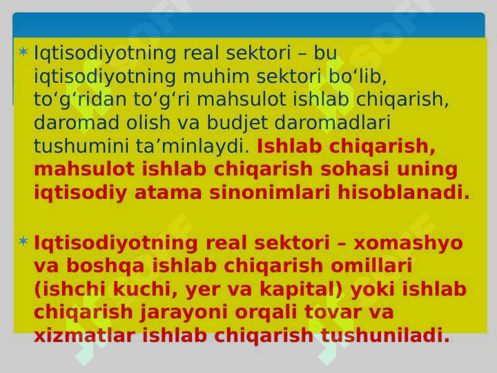 Milliy iqtisodiyotni va real sektorni rivojlantirishda xorijiy va xususiy investitsiyalarning o‘rni. 3
