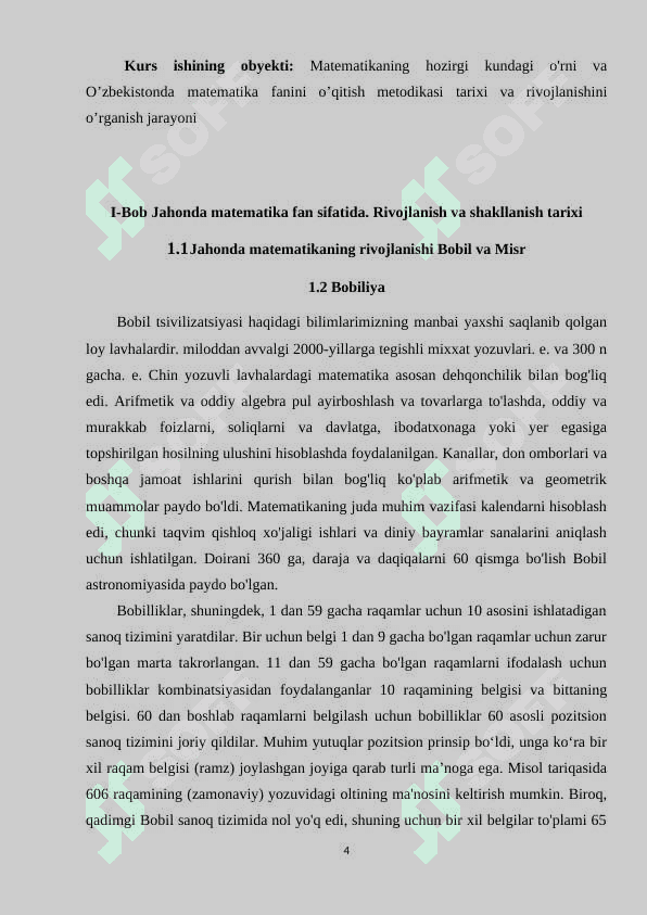 Matematikaning hozirgi kundagi o'rni 4