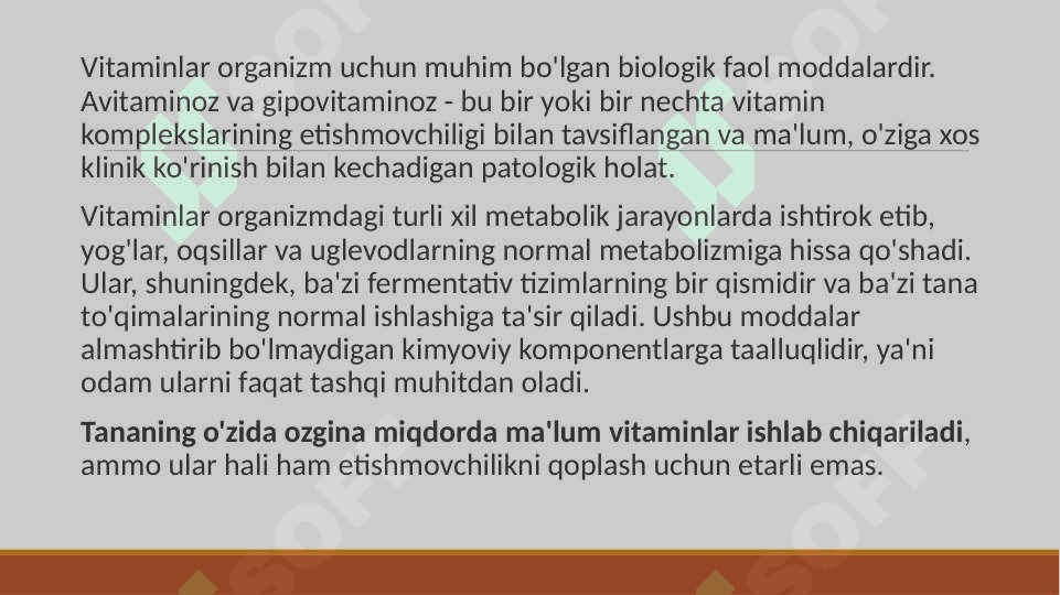 AVITAMINOZ 3