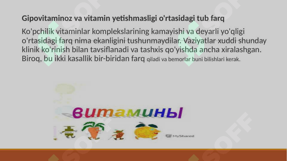 AVITAMINOZ 7