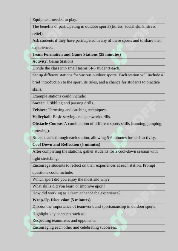 Outdoor Sports 2