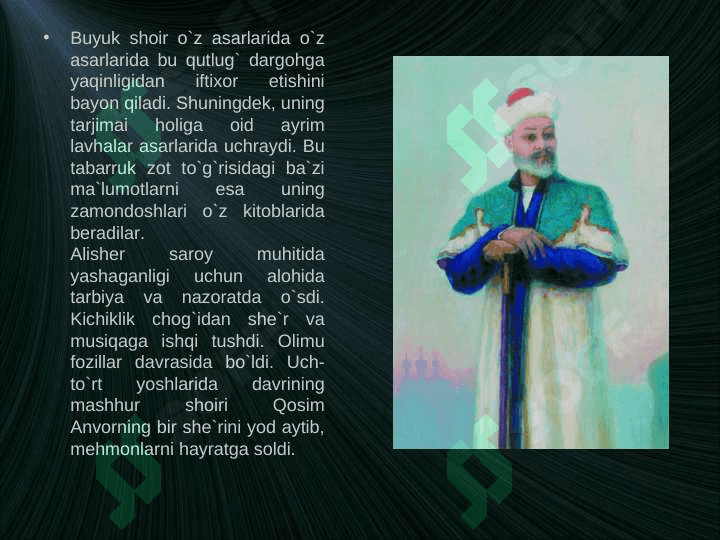 Alisher Navoiy hayoti va ijodi 4