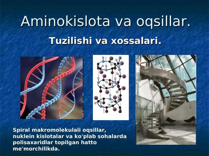 Aminokislotalar 1
