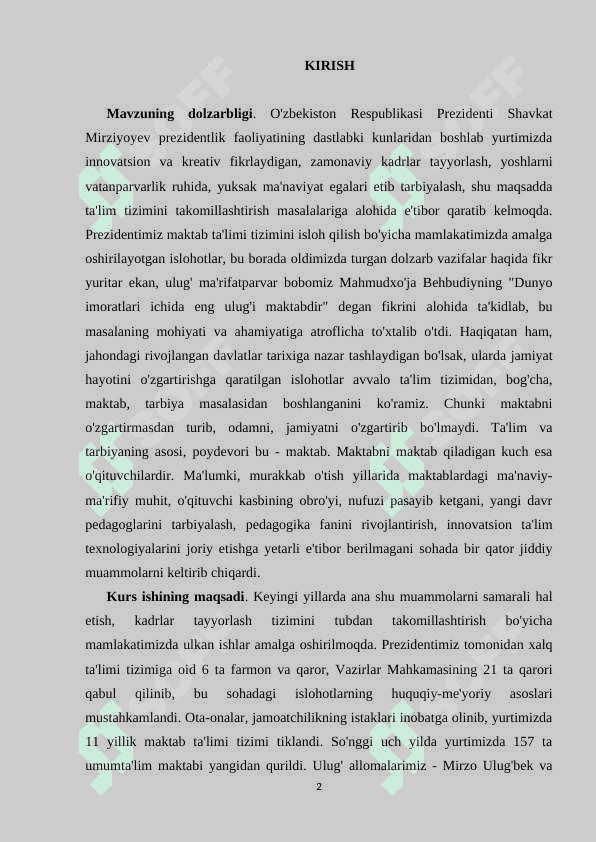 Maktabda manaviy va maʼrifiy ishlarni tashkil qilish 2