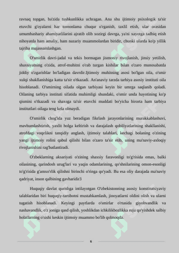O’smirning nizoli xulq – atvorini guruhdagi tengdoshlari munosabatiga ta’siri 6