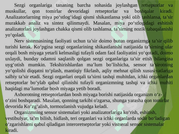 Analizatorlarning yosh xususiyatlari va gigienasi 3
