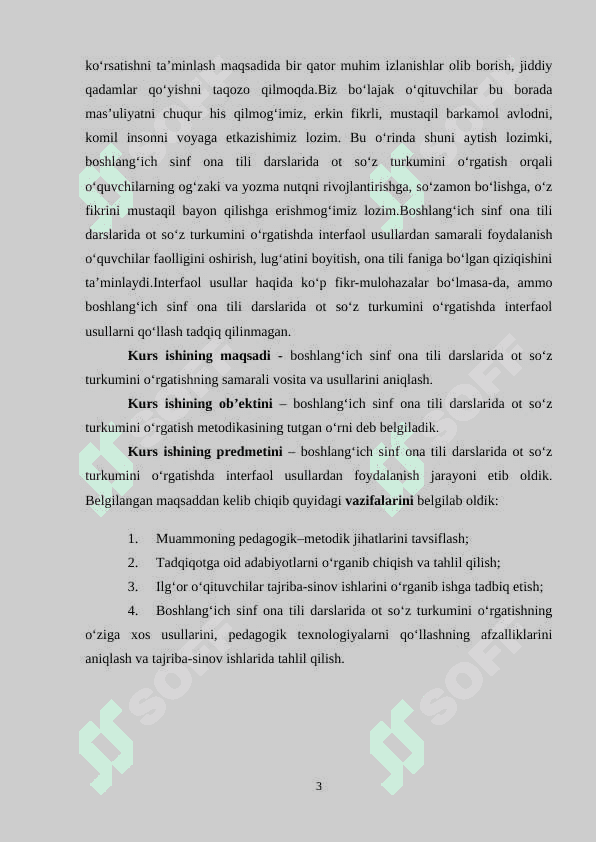 Ot mavzusini o'rgatish metodikasi. 3