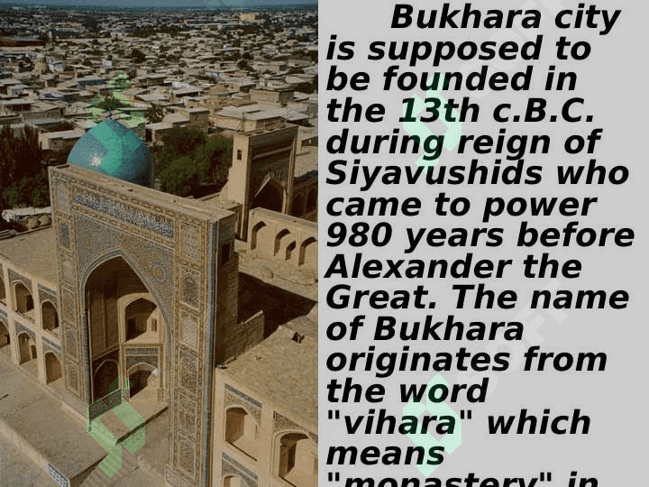 HISTORICAL PLACES IN UZBEKISTAN 2
