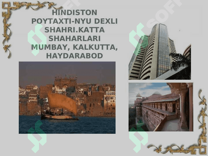 Hindiston iqtisodiy-geografik tavsifi. Hududi, geografik o`rni 3